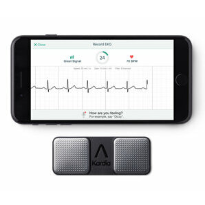AliveCor Kardia Mobile Digitales Miniatur-EKG-Gerät