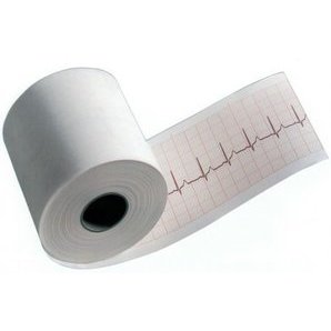 EKG-Papier für Cardiorapid K300 (25 Rollen)