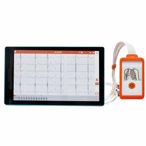 Cardioline Touch ECG HD+ digitales EKG-Gerät für Android (mit 10"-Tablet)